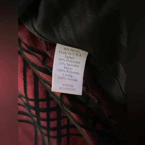 NWT Coldwater Creek Sheer Mesh Jacketed Dress Sz 8 - Picture 9 of 16